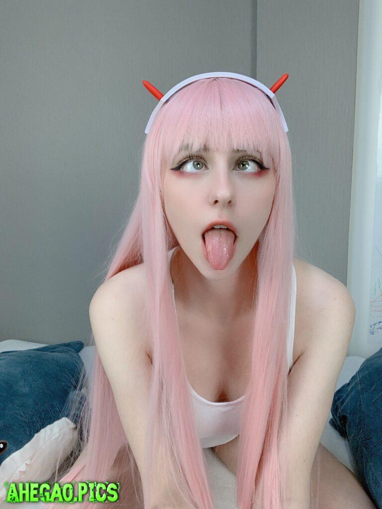 Zero Two ahegao