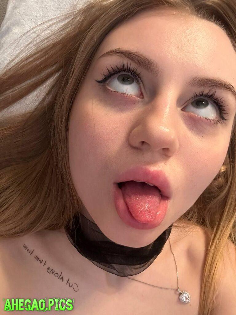 my ahegao is very cute, isn't it