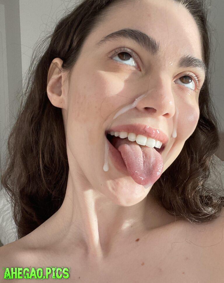 oh yeah my face is covered in cum