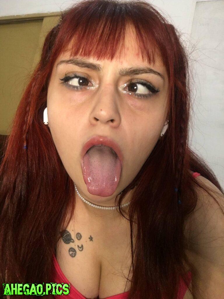 Does my first ahegao help you cum?