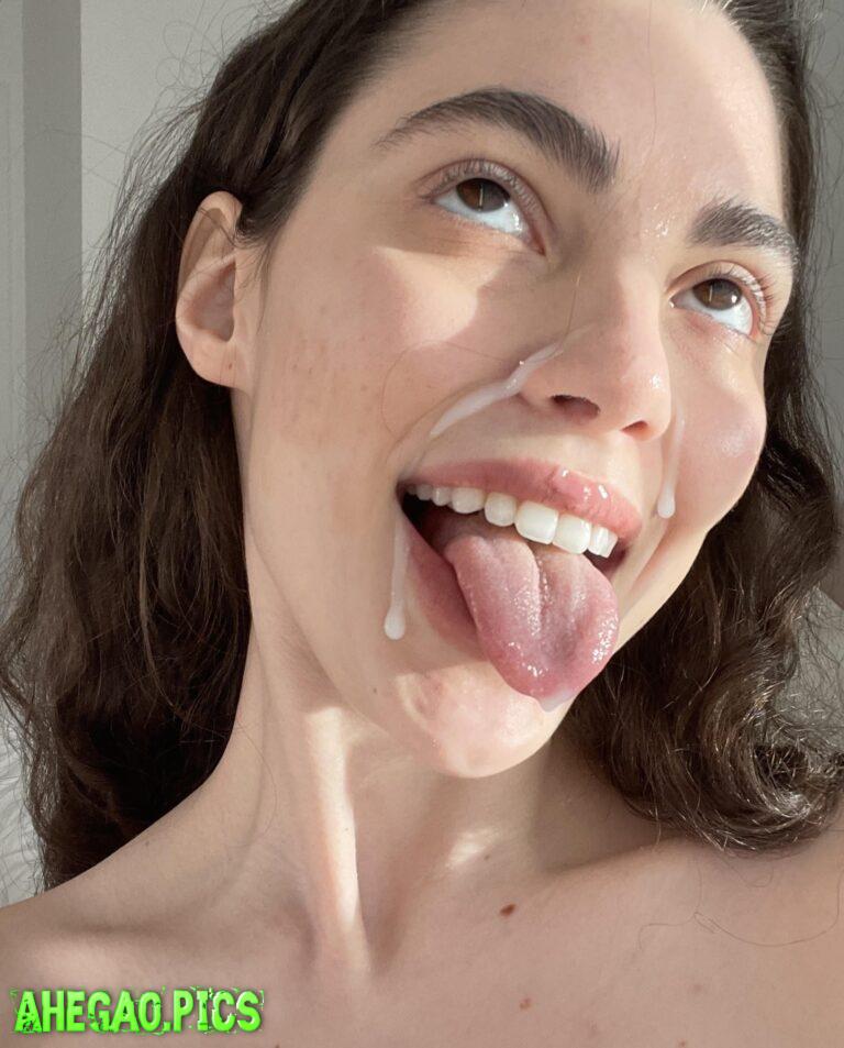 oh yeah my face is covered in cum