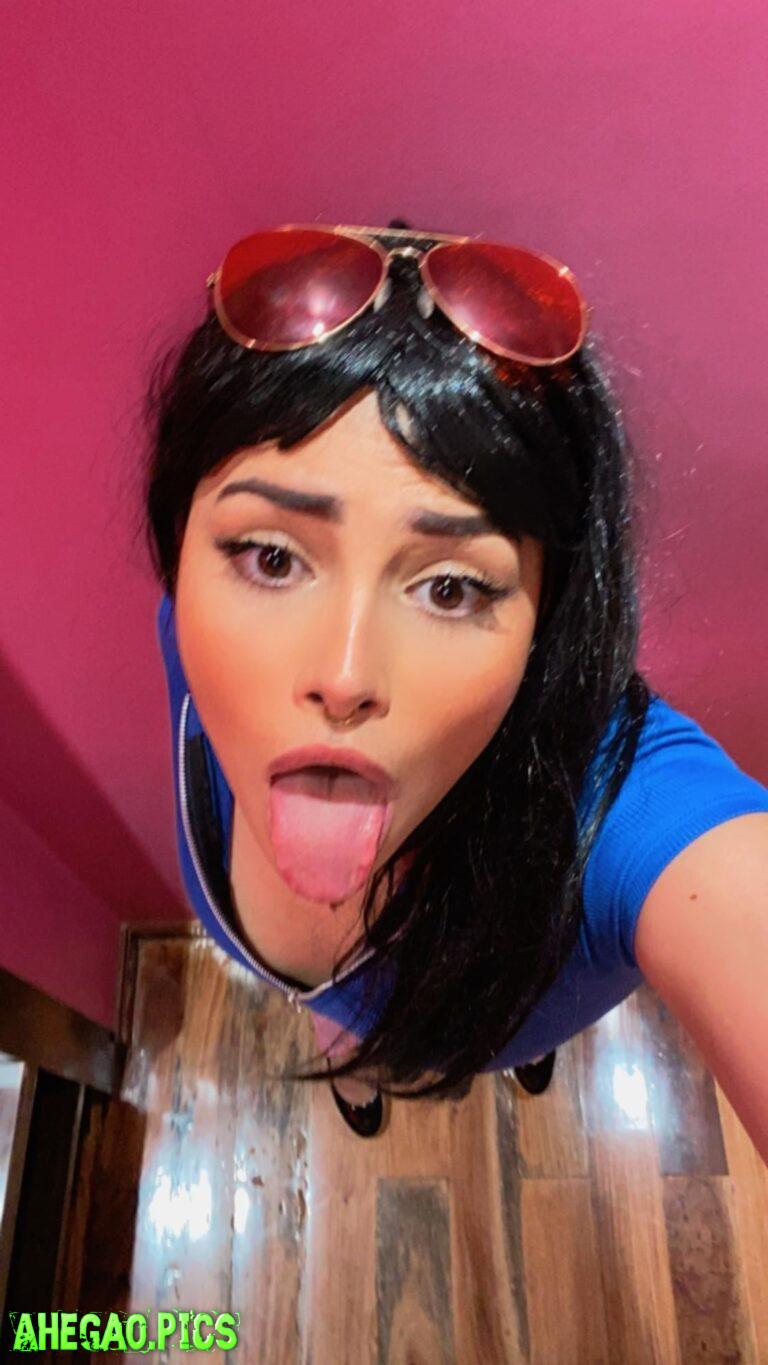 Asking for something in my tongue probably your cum