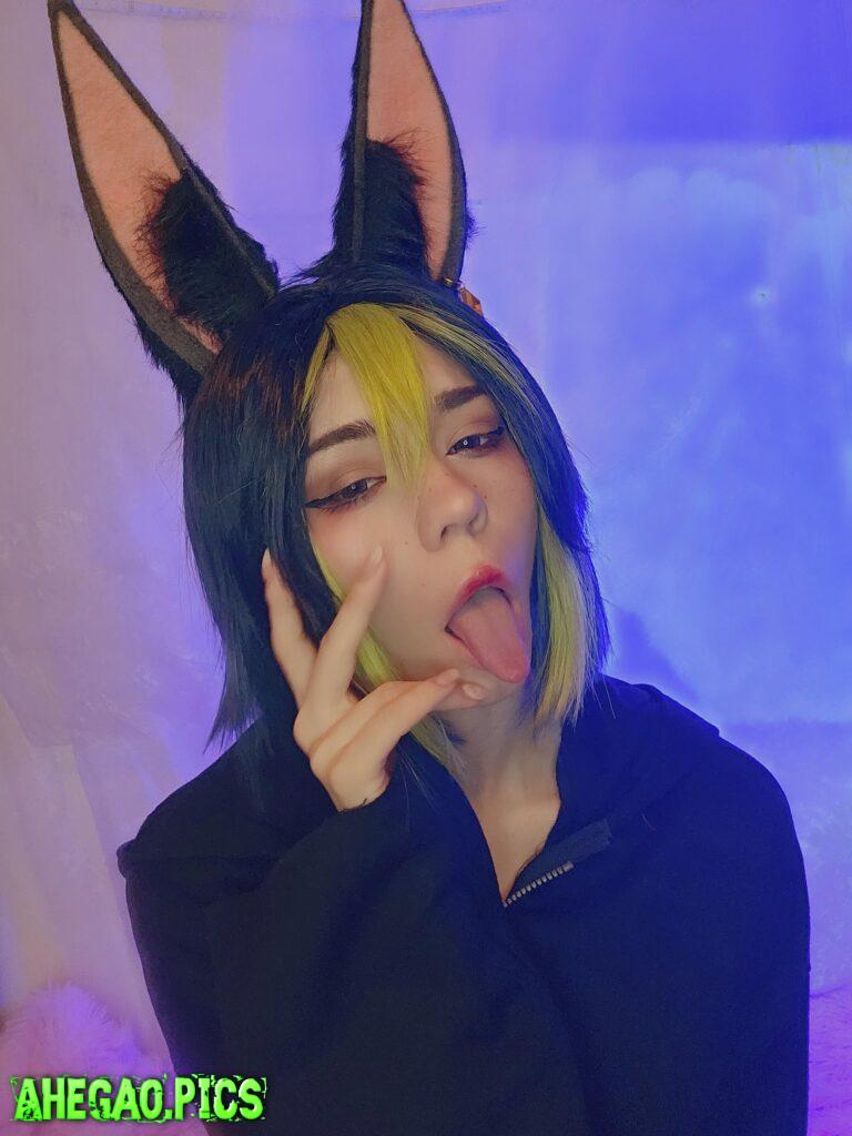 This cosplay is too cute to do ahegao