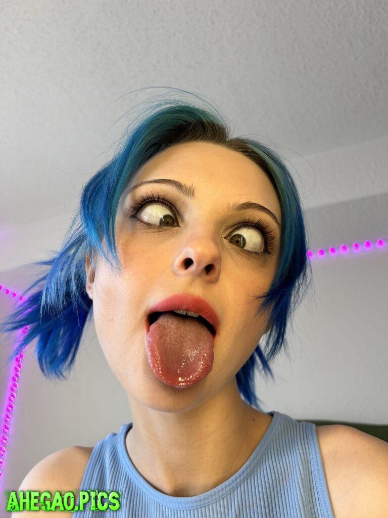 Fuckable ahegao face