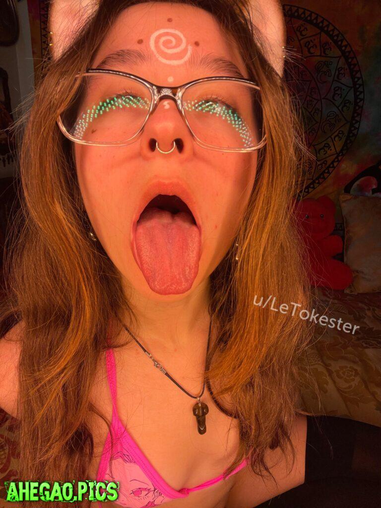 I love practicing my ahegao :p [OC]