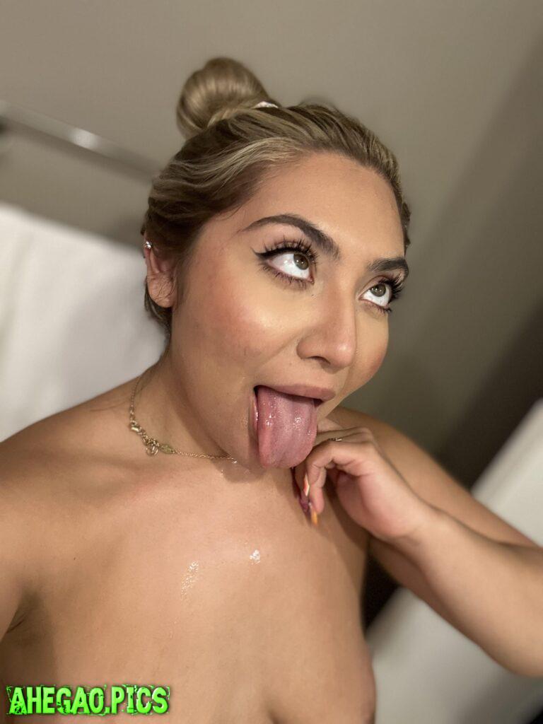 Cum all over my sweet face