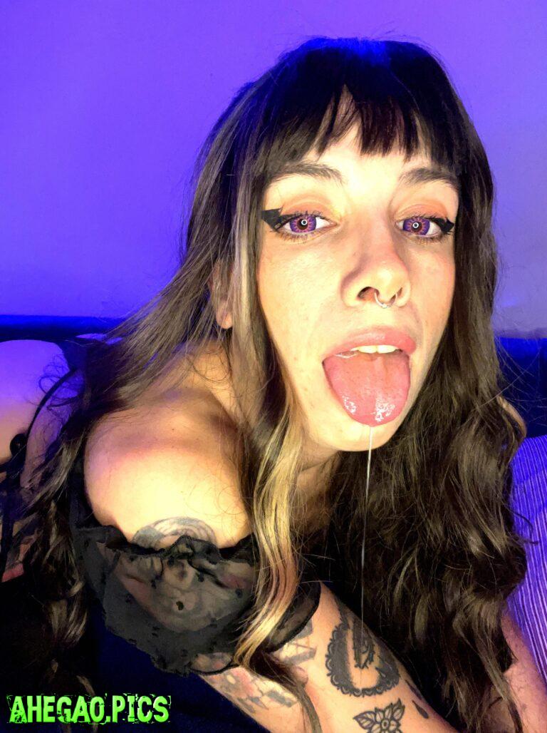 Get ready for some naughty ahegao action.