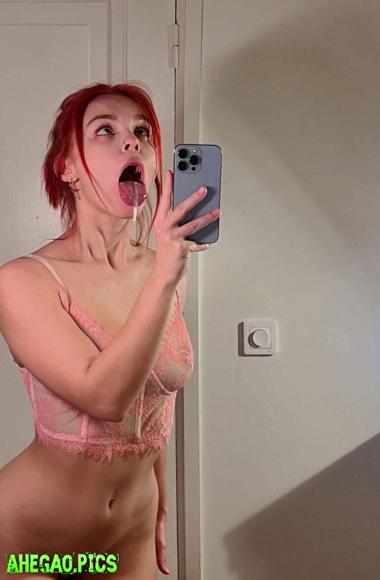 I want your cum to drip from my mouth