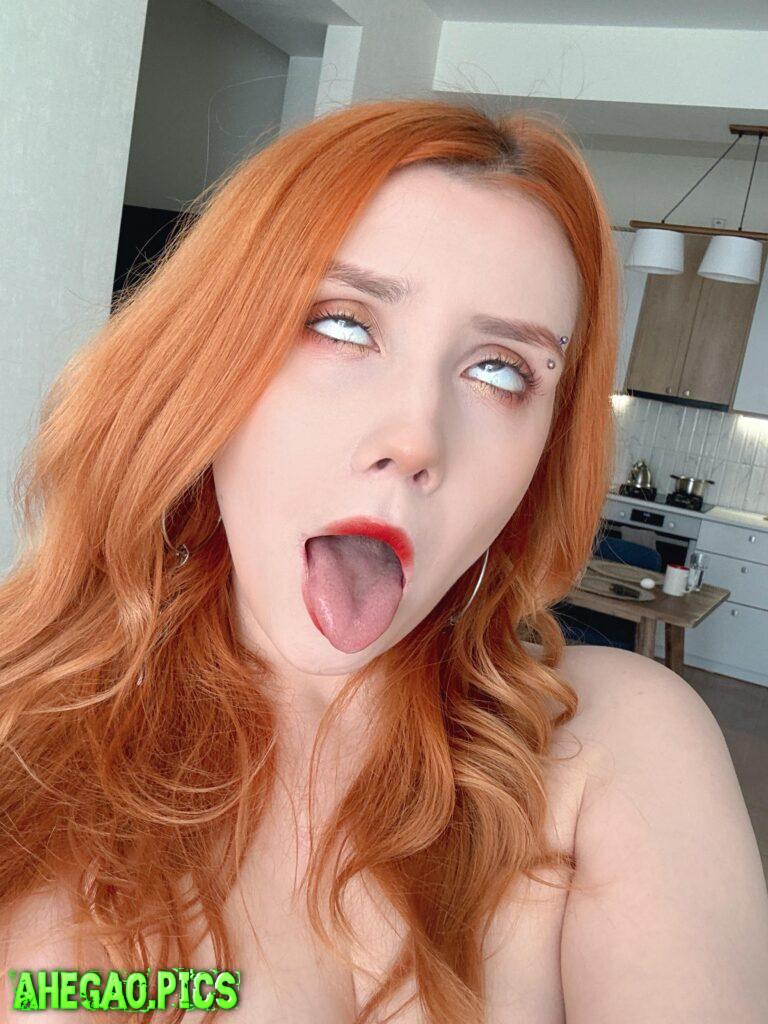 This tongue is begging for your cock