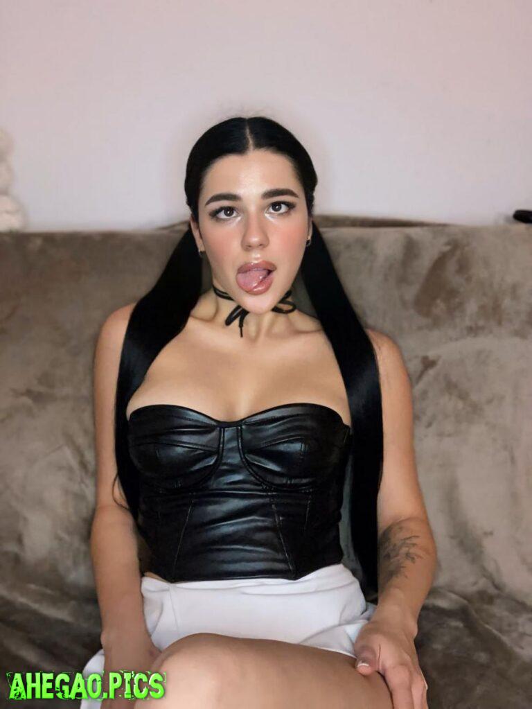 girl doing ahegao so silly and sexy😮‍💨💌