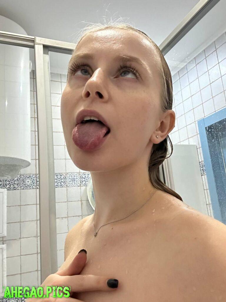 Her mouth will be filled with cum tonight, and it's the most beautiful thing that can happen to her.