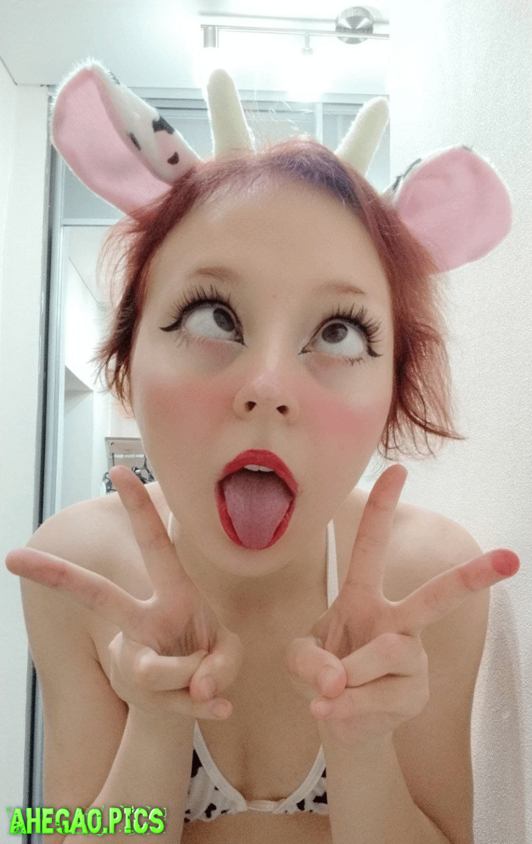 cutie cow ahegao